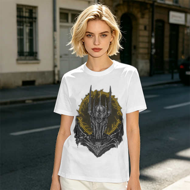 Lord of the Rings Sauron Helmet Graphic Tee