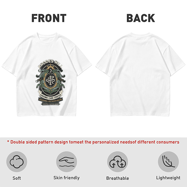 Rhodes Hill Chronic Care Center Crest Graphic T-Shirt