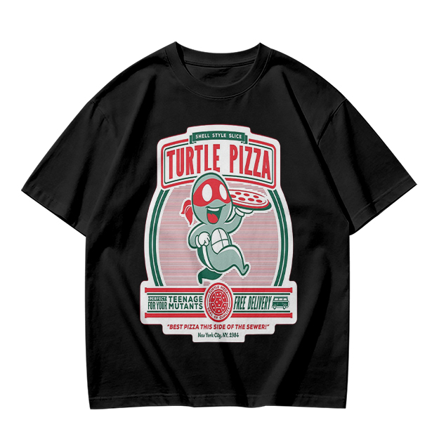 Turtle Pizza Teenage Mutant Ninja Turtles Graphic T-Shirt