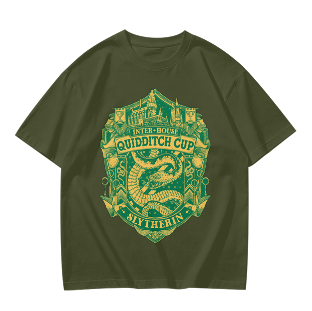 Slytherin Inter-House Quidditch Cup Crest T-Shirt