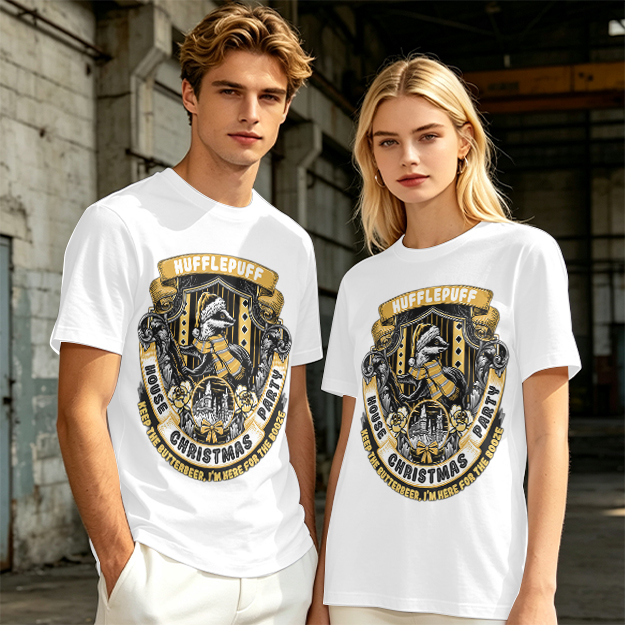 Hufflepuff House Christmas Party Butterbeer T-Shirt