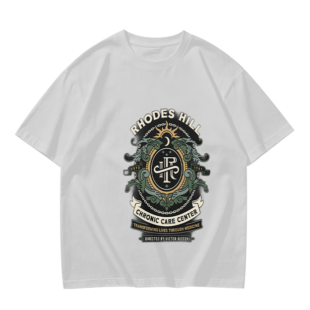 Rhodes Hill Chronic Care Center Crest Graphic T-Shirt