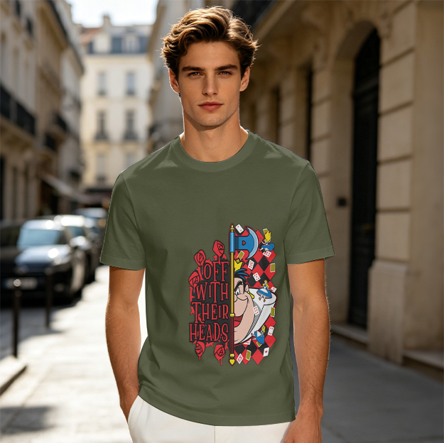 Alice in Wonderland Off With Their Heads Graphic T-Shirt