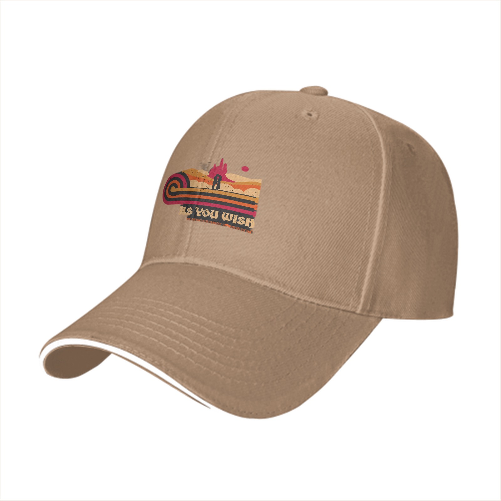 As You Wish Retro Landscape Graphic Baseball Cap