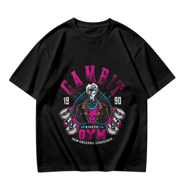 Gambit Kinetic Gym 1990 New Orleans T-Shirt