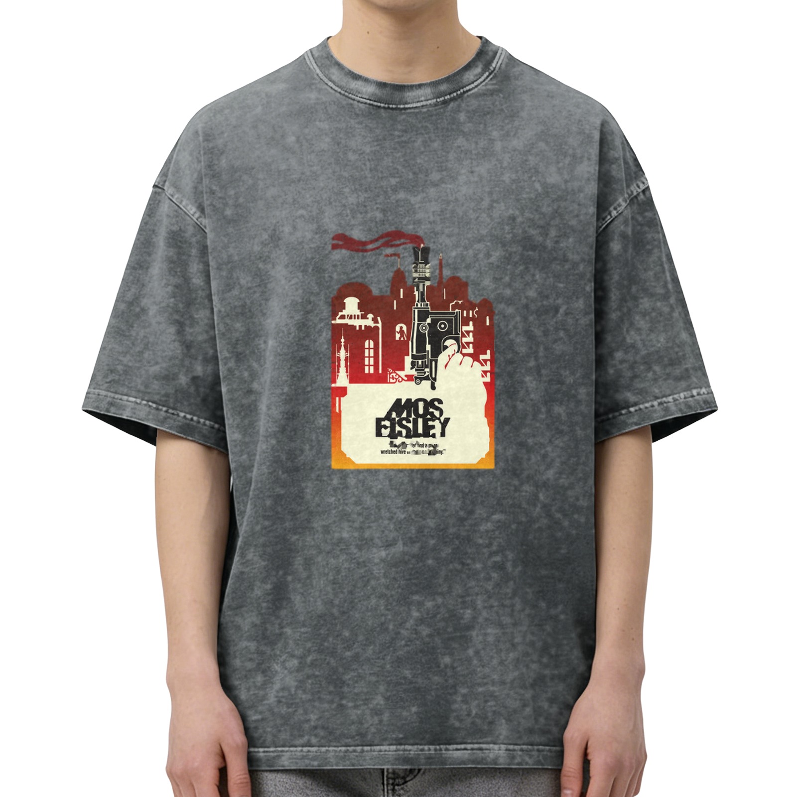 Star Wars Mos Eisley Graphic Acid Wash Oversized T-Shirt