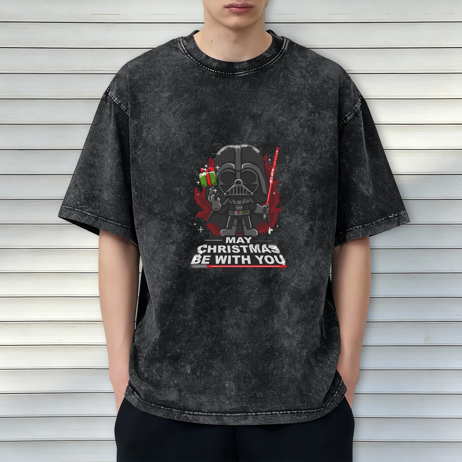 Star Wars Darth Vader Christmas May The Force Be With You T-Shirt