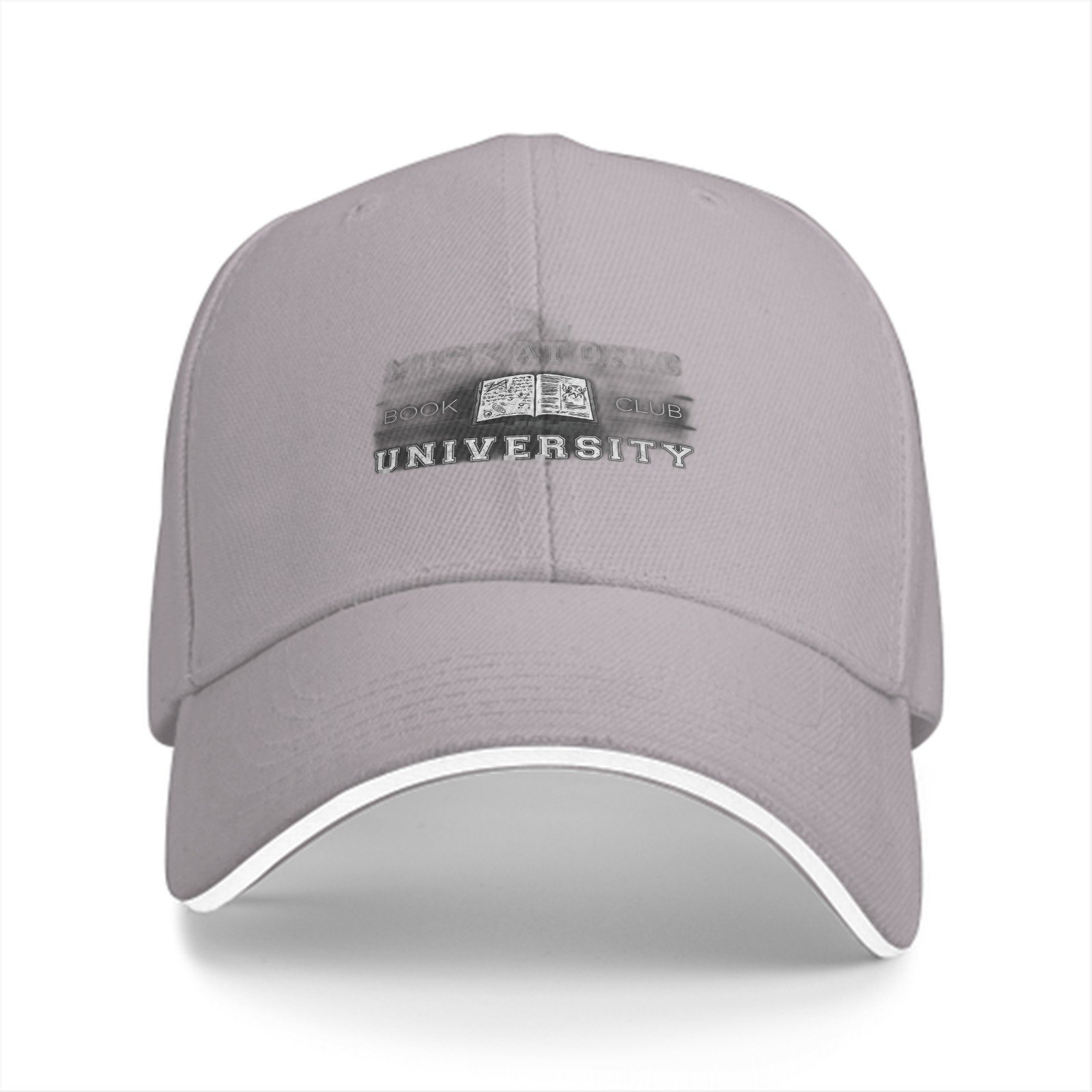 University Book Club Printed Black Baseball Cap
