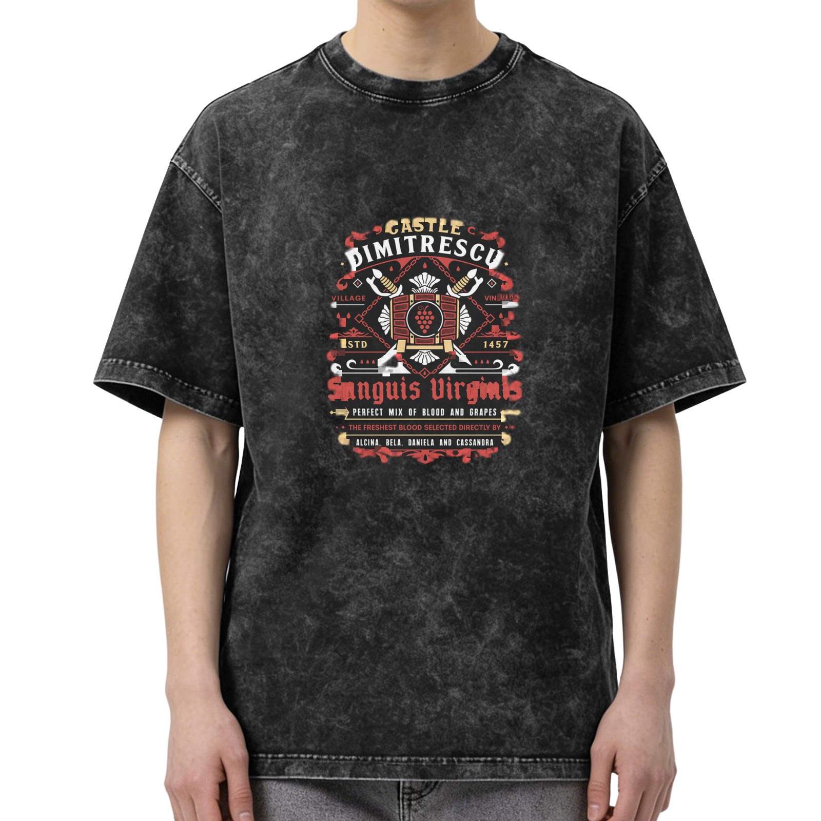 Castle Dimitrescu Sanguis Virginis Graphic T-Shirt
