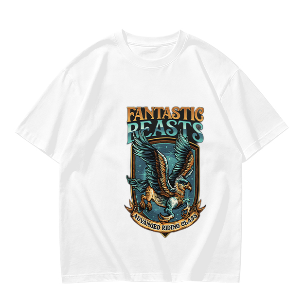 Fantastic Beasts Advanced Riding Class Crest Graphic T-Shirt