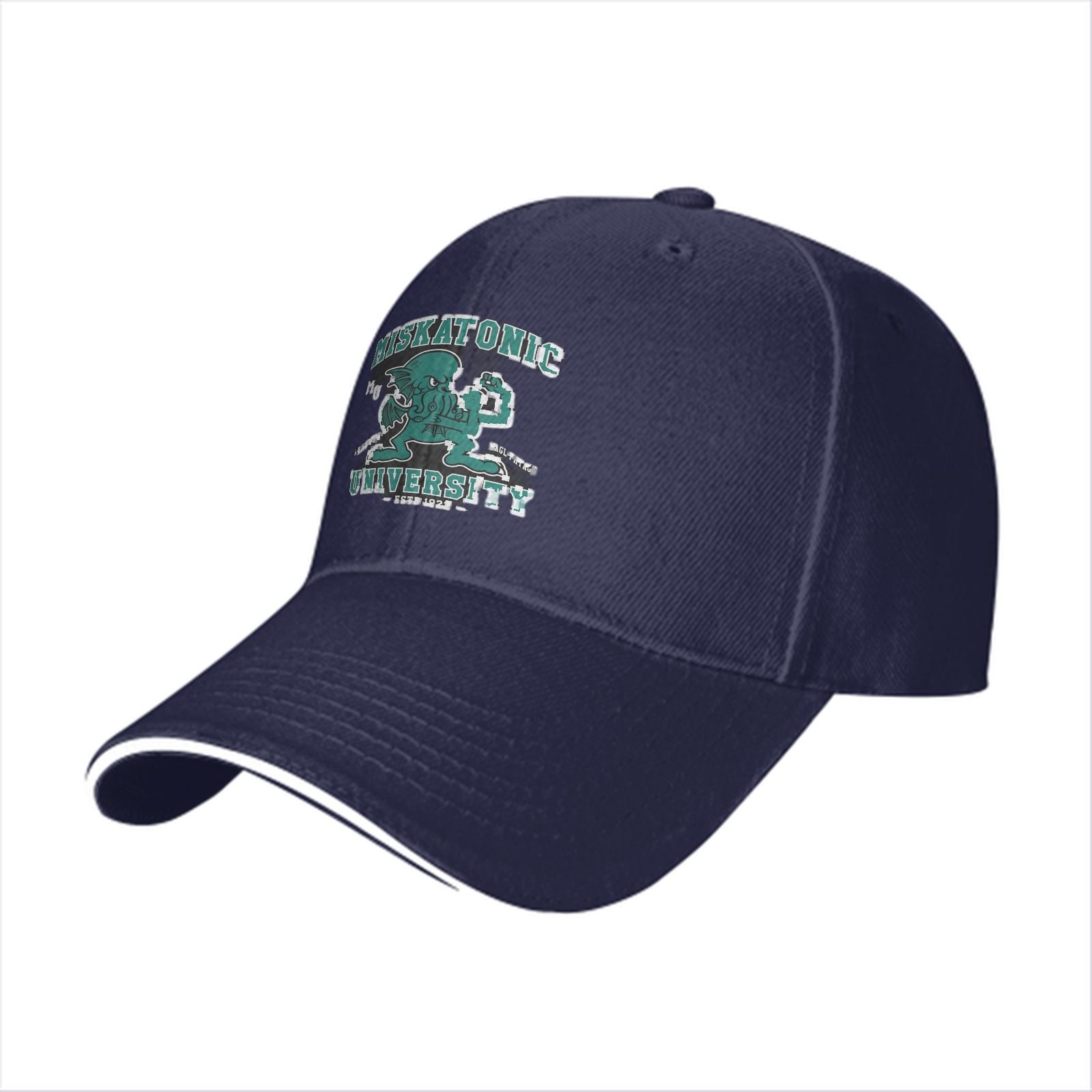 Miskatonic University Cthulhu Graphic Black Baseball Cap