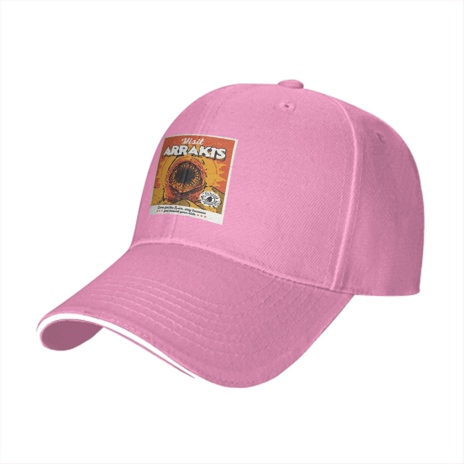 Visit Arrakis Sandworm Graphic Baseball Cap