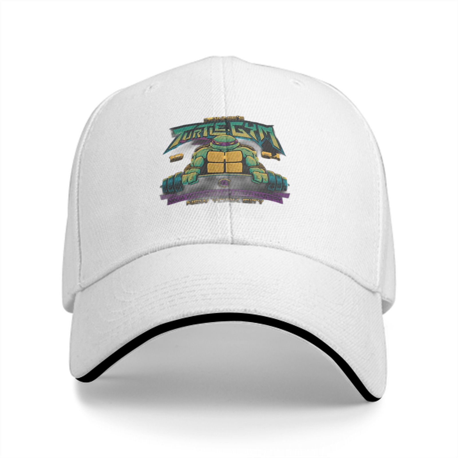 Turtle Gym New York City Graphic Baseball Cap