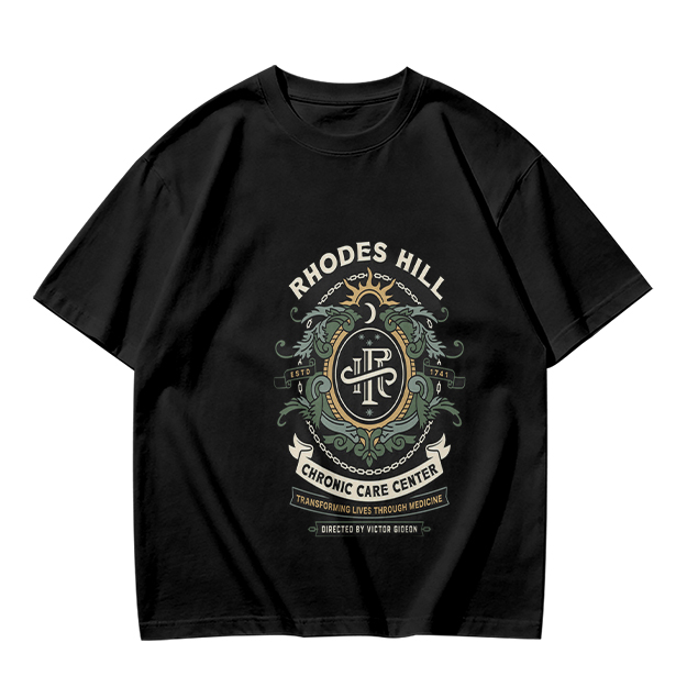 Rhodes Hill Chronic Care Center Crest Graphic T-Shirt
