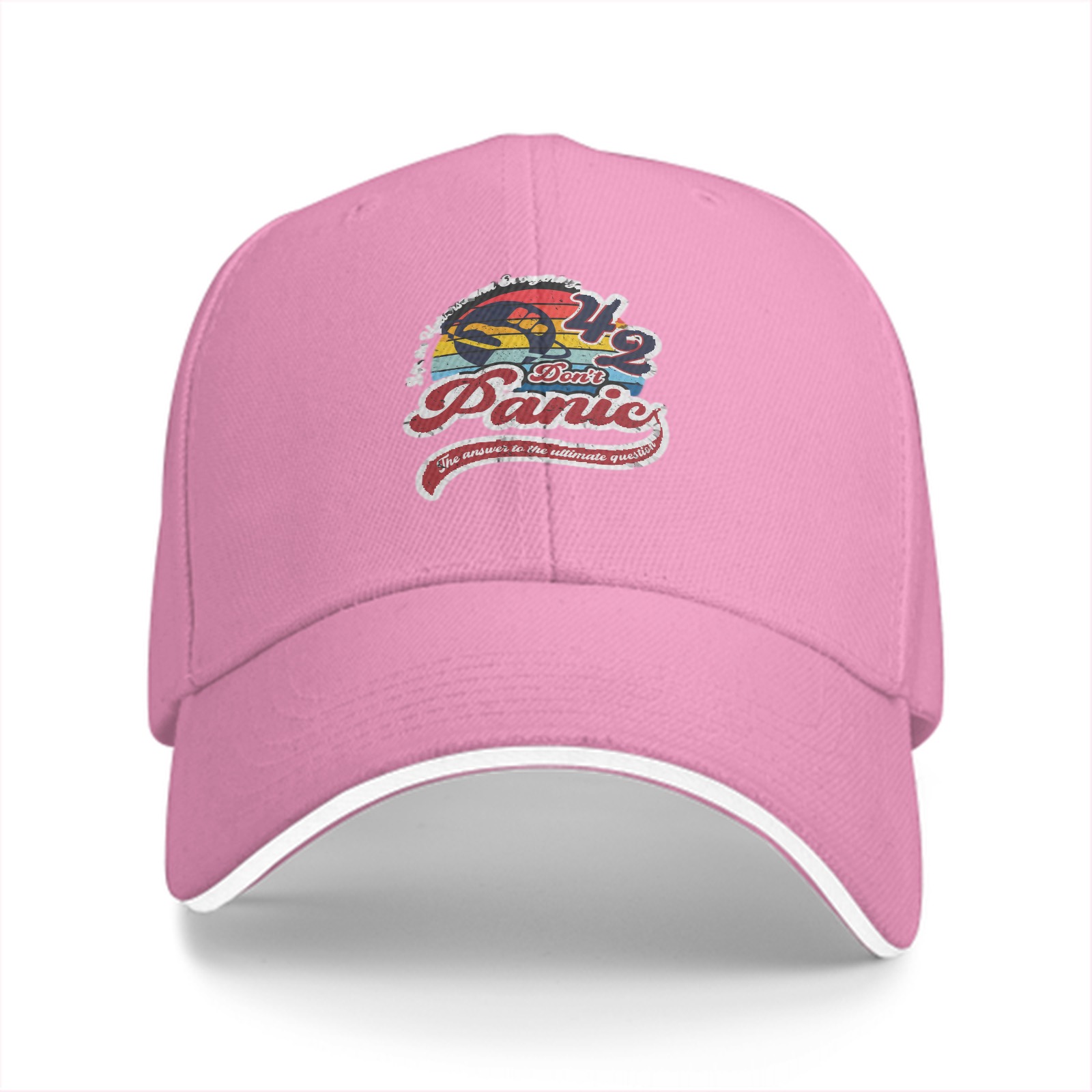 Don't Panic 42 Hitchhiker's Guide Themed Baseball Cap