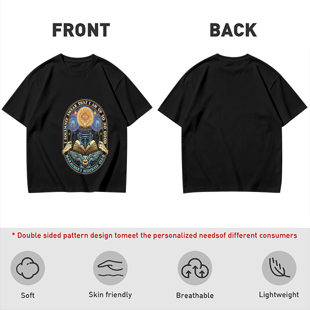 Marauder's Mischief Club Wizard Graphic Olive T-Shirt