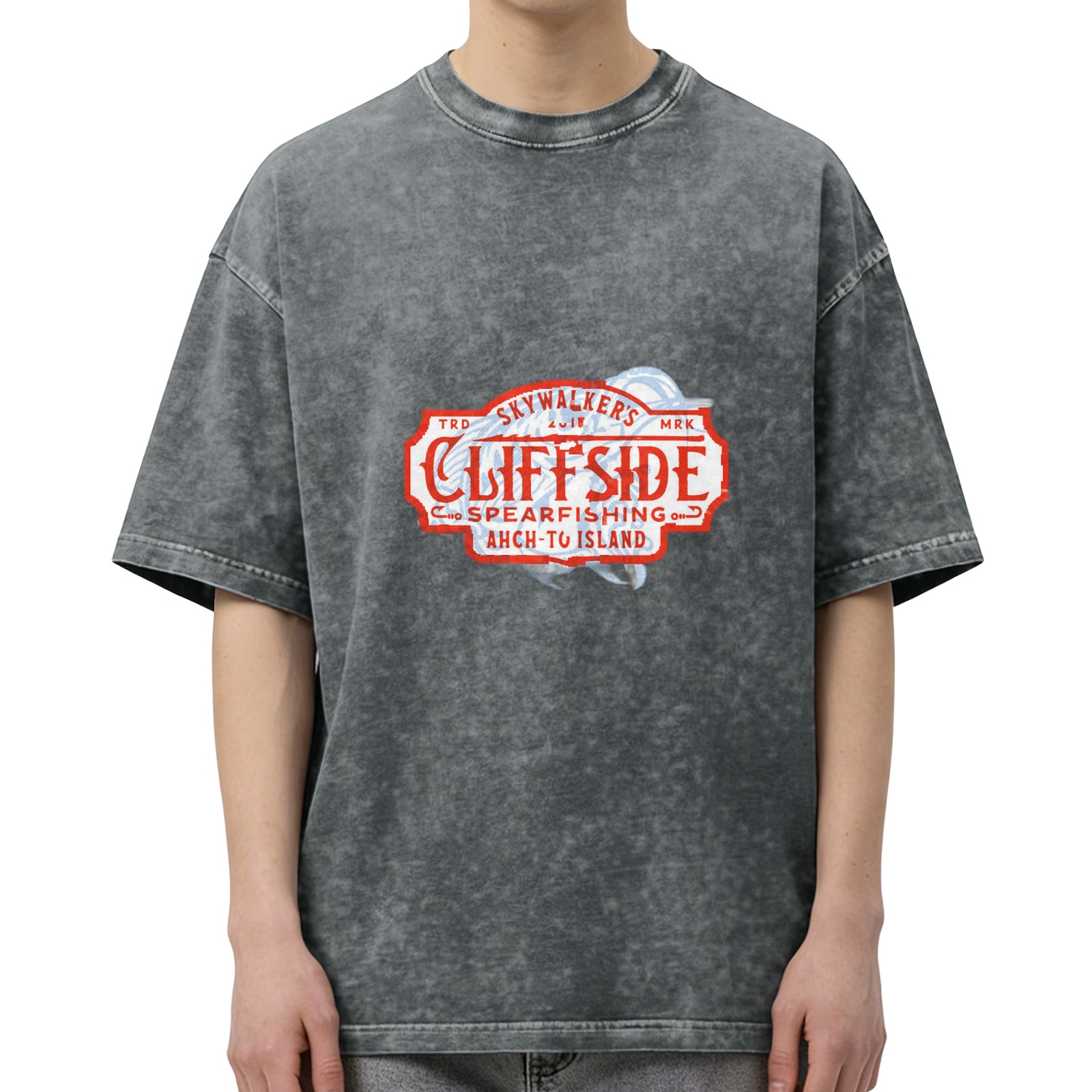 Skywalker's Cliffside Spearfishing Ahch-To Island T-Shirt