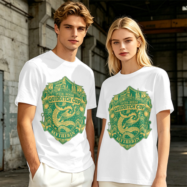 Slytherin Inter-House Quidditch Cup Crest T-Shirt