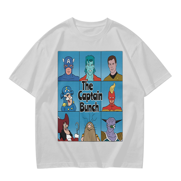 Olive T-Shirt Featuring The Captain Bunch Mashup Artwork