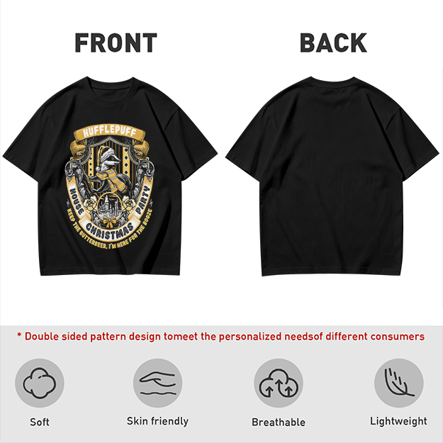 Hufflepuff House Christmas Party Butterbeer T-Shirt