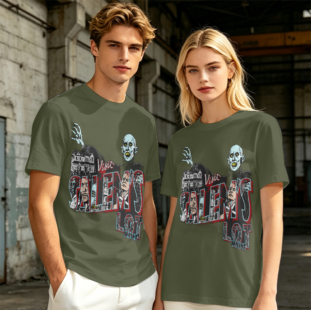 Visit Salem's Lot Horror Graphic T-Shirt
