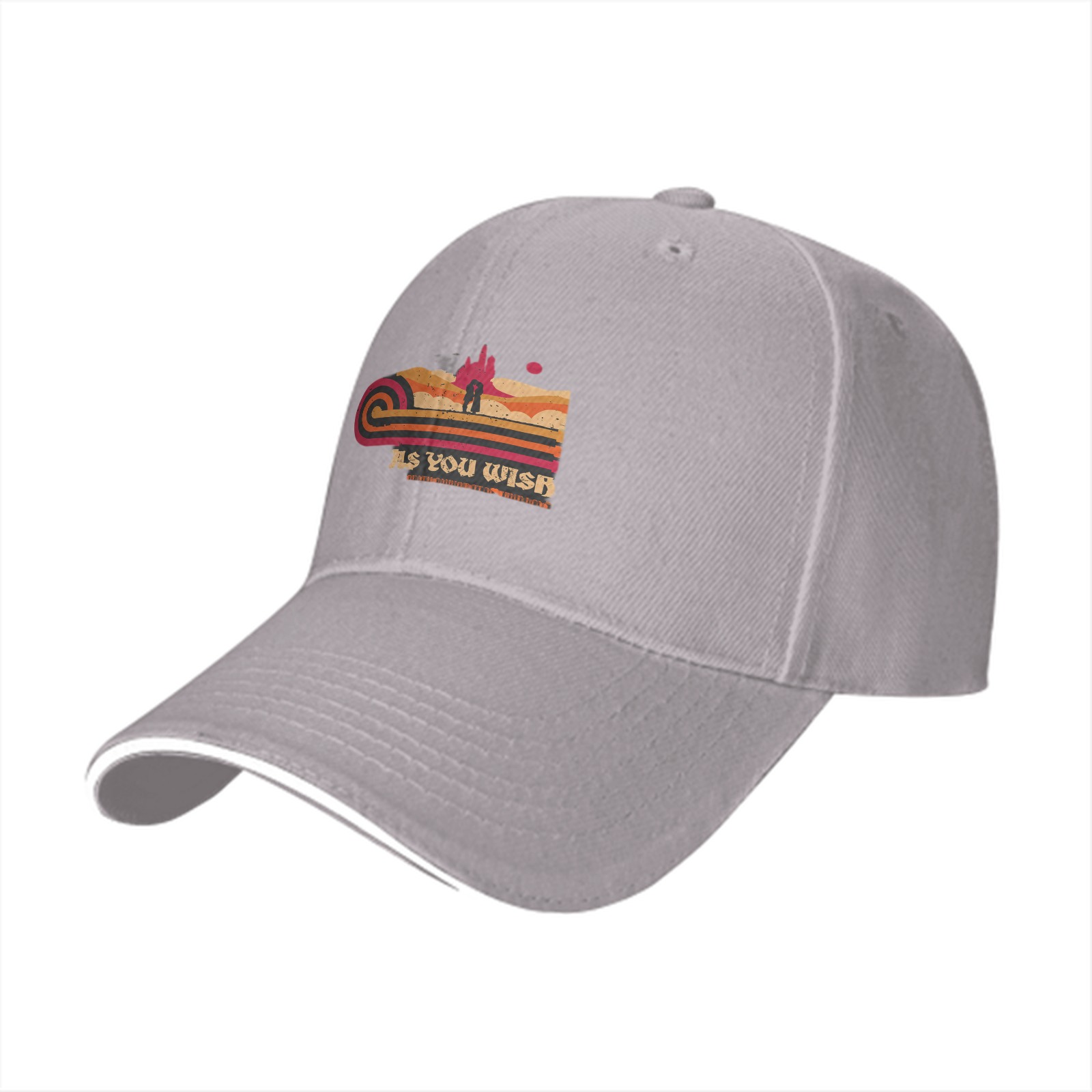 As You Wish Retro Landscape Graphic Baseball Cap
