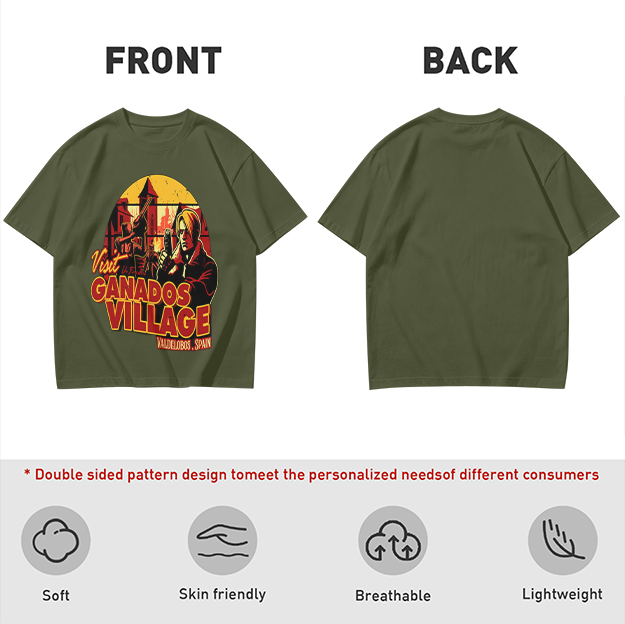 Visit Ganados Village Resident Evil Themed Graphic T-Shirt