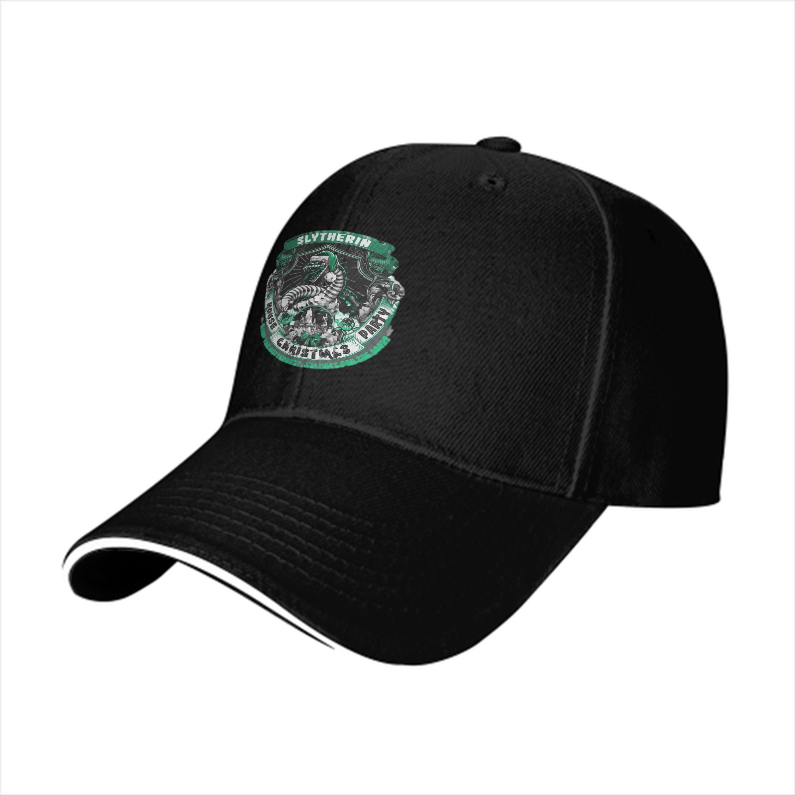 Slytherin House Christmas Party Baseball Cap