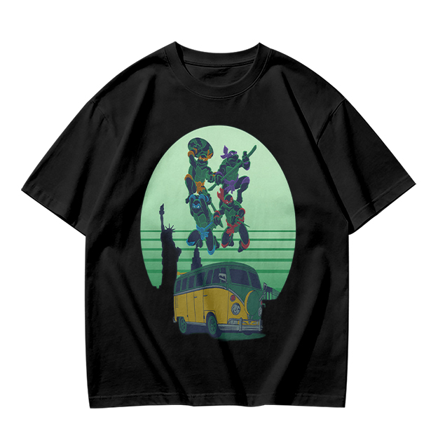 Olive Teenage Mutant Ninja Turtles Graphic T-Shirt