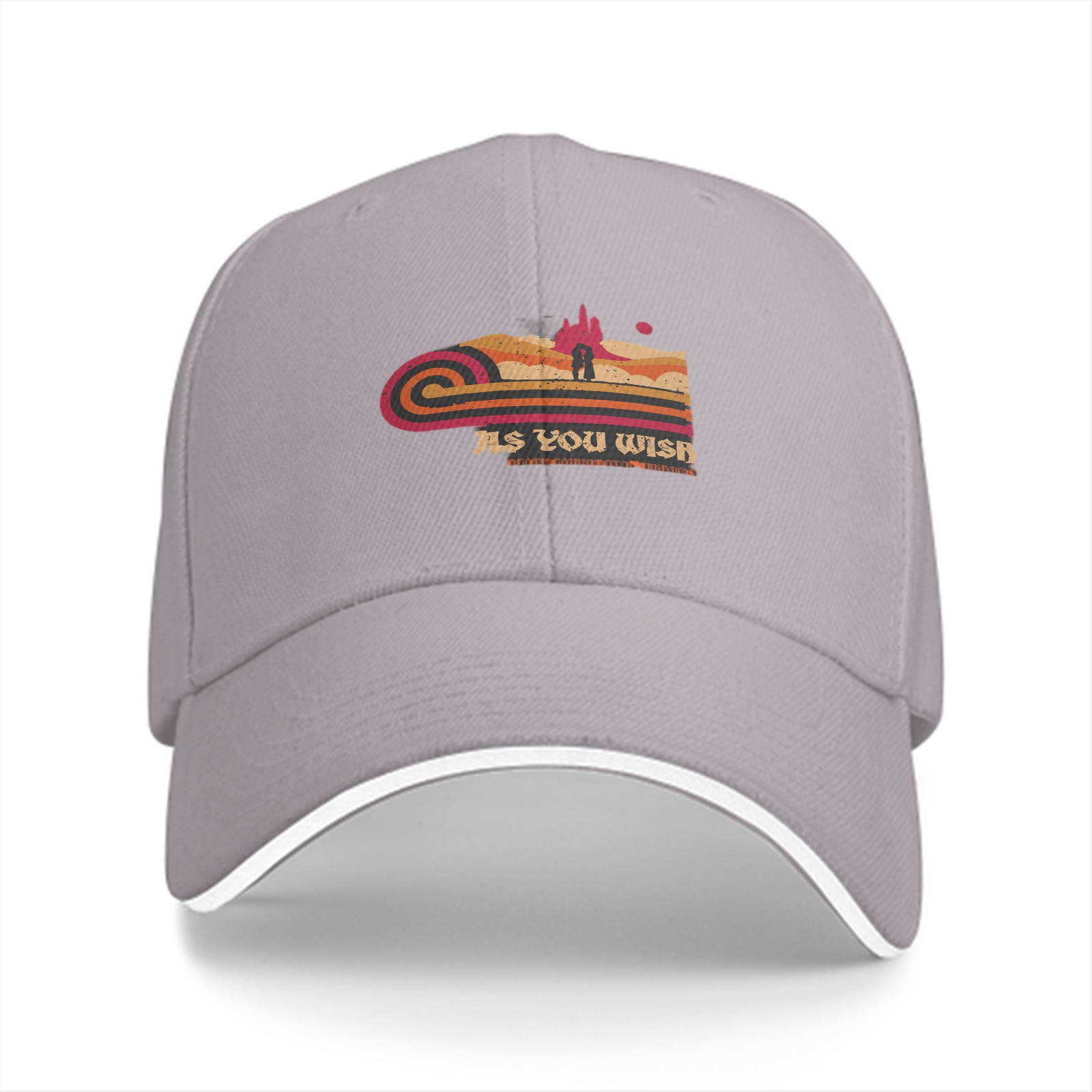 As You Wish Retro Landscape Graphic Baseball Cap