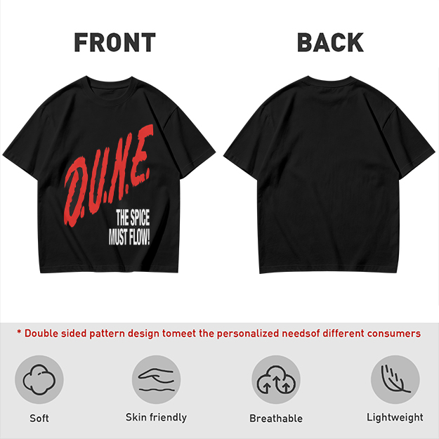 Olive Dune The Spice Must Flow Graphic T-Shirt